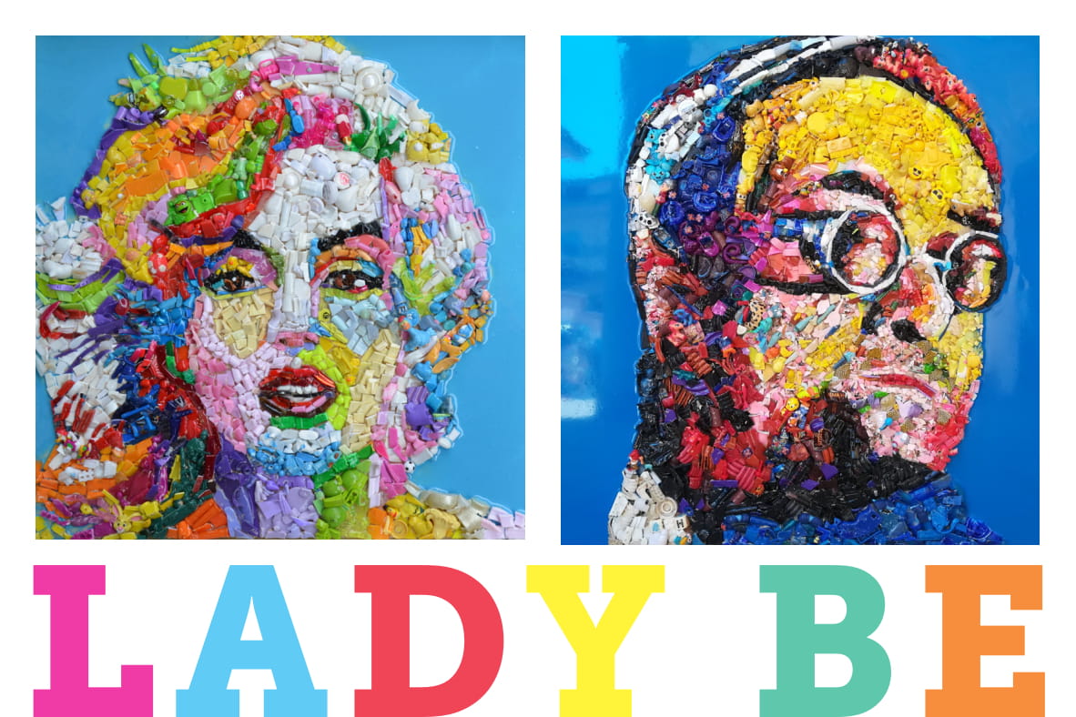 Cartolina mostra Lady Be, Borghetto S.S., 2019